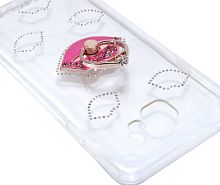 Купить Чехол-накладка для SAMSUNG A510 YOUNICOU стразы кольцо Губы PC+TPU оптом, в розницу в ОРЦ Компаньон