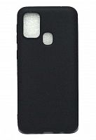 Чехол-накладка для Samsung M315F M31 FASHION TPU матовый черный - фото