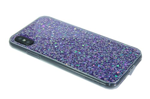 Чехол-накладка для iPhone XS Max DROP STAR TPU фиолетовый оптом, в розницу Центр Компаньон фото 3