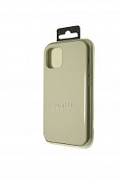 Чехол-накладка для iPhone 12 Mini VEGLAS SILICONE CASE закрытый молочно-белый (10) - фото