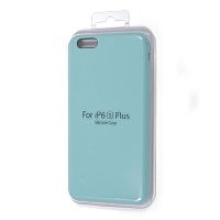Чехол-накладка для iPhone 6/6S Plus VEGLAS SILICONE CASE бирюзовый (21) - фото