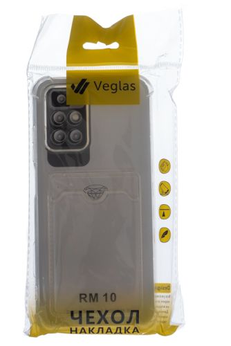 Чехол-накладка для XIAOMI Redmi 10 VEGLAS Air Pocket прозрачный оптом, в розницу Центр Компаньон фото 4