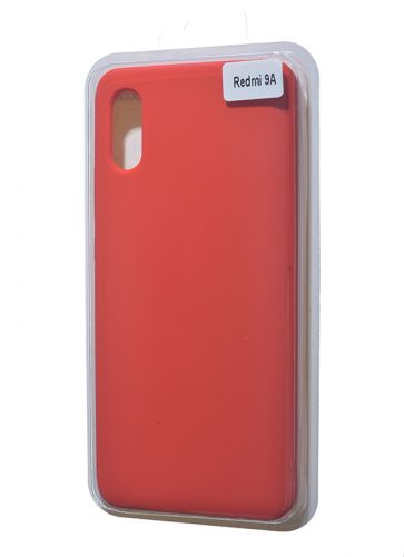 Чехол-накладка для XIAOMI Redmi 9A VEGLAS SILICONE CASE закрытый красный (1) оптом, в розницу Центр Компаньон