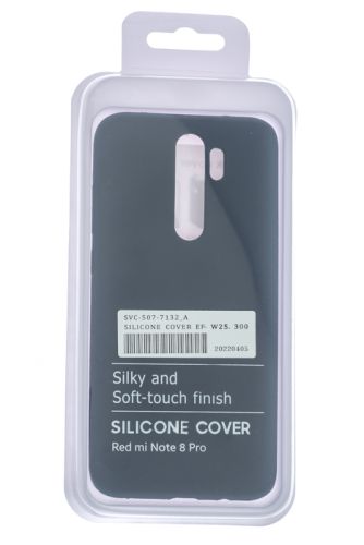 Чехол-накладка для XIAOMI Redmi Note 8 Pro SILICONE CASE OP закрытый темно-синий (8) оптом, в розницу Центр Компаньон фото 4