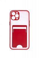 Купить Чехол-накладка для iPhone 12 Pro Max VEGLAS Fog Pocket красный оптом, в розницу в ОРЦ Компаньон