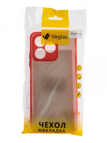 Чехол-накладка для REALME С53 VEGLAS Fog красный - оптовая продажа фото 3 Чехол-накладка для REALME С53 VEGLAS Fog красный - фото фото 3