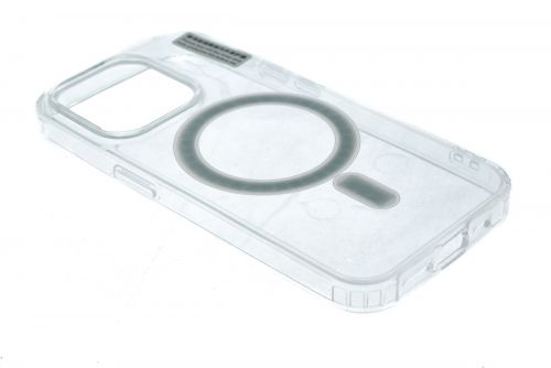 Чехол-накладка для iPhone 15 Pro Clear TPU поддержка MagSafe Pop-up window прозрачный коробка - фото фото 2