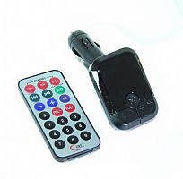 FM трансм с дисп и пульт+MP3 S9+USB черный - фото