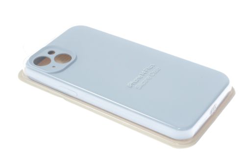 Чехол-накладка для iPhone 14 Plus SILICONE CASE Защита камеры сиренево-голубой (5) оптом, в розницу Центр Компаньон фото 2