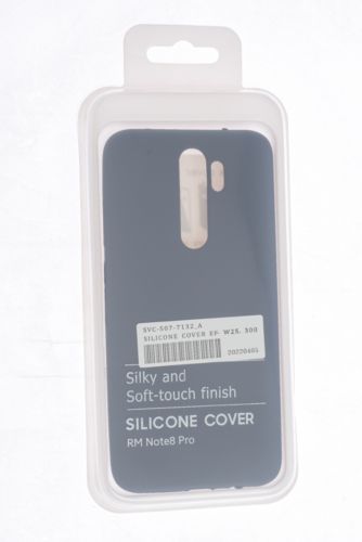 Чехол-накладка для XIAOMI Redmi Note 8 Pro SILICONE CASE NL OP закрытый темно-синий (8) - фото фото 4