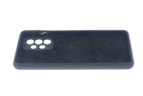 Чехол-накладка для Samsung A525F A52 SILICONE CASE OP закрытый черный (3) оптом, в розницу Центр Компаньон фото 3