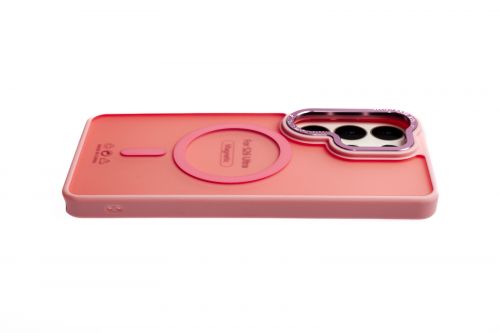 Чехол-накладка для Samsung S948 S26 Ultra VEGLAS Fog Magnetic розовый - оптовая продажа фото 4 Чехол-накладка для Samsung S948 S26 Ultra VEGLAS Fog Magnetic розовый - фото фото 4