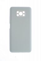 Купить Чехол-накладка для XIAOMI Poco X3 NFC SILICONE CASE OP закрытый белый (9) оптом, в розницу в ОРЦ Компаньон