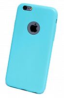 Купить Чехол-накладка для iPhone 6(4.7)FASHION TPU МАТОВ голубой оптом, в розницу в ОРЦ Компаньон