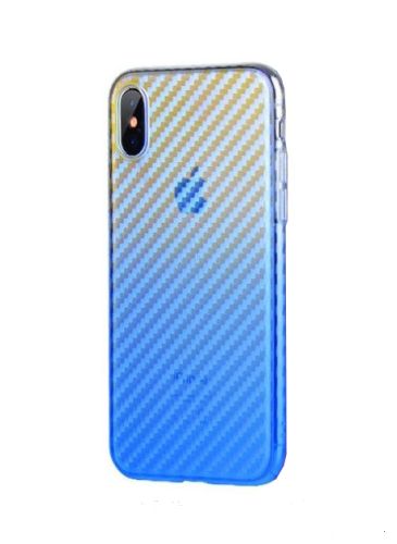 Чехол-накладка для iPhone X/XS HOCO LATTICE синяя оптом, в розницу Центр Компаньон