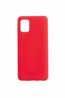 Чехол-накладка для Samsung A315F A31 SILICONE CASE NL OP закрытый красный (1) - фото