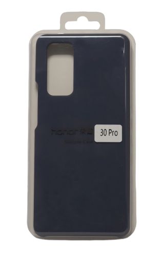 Чехол-накладка для HUAWEI Honor 30 Pro+/30 Pro SILICONE CASE темно-синий (8)																							 оптом, в розницу Центр Компаньон фото 2