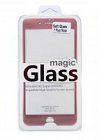 Купить Защитное стекло для iPhone 7/8 Plus 3D FLEX TPU коробка розовый оптом, в розницу в ОРЦ Компаньон