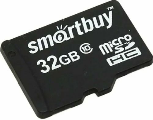 Карта памяти MicroSD 32 Gb Класс 10 Smart Buy UHS-1 без адаптера оптом, в розницу Центр Компаньон
