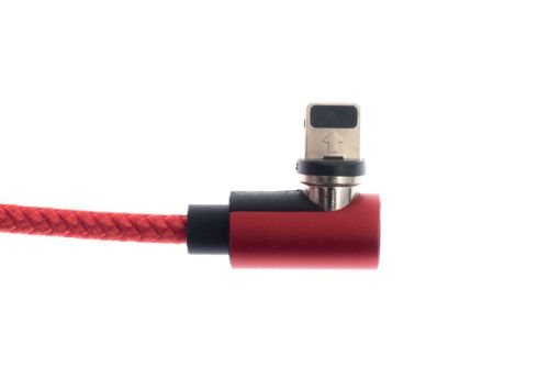 Кабель USB Lightning 8Pin USAMS US-SJ444 U54 Right-angle Magnetic 1м красный оптом, в розницу Центр Компаньон фото 2