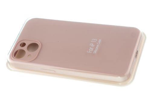 Чехол-накладка для iPhone 13 VEGLAS SILICONE CASE NL Защита камеры светло-розовый (19) оптом, в розницу Центр Компаньон фото 2