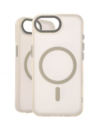 Чехол-накладка для iPhone 16E VEGLAS Fog Magnetic белый - оптовая продажа фото 2 Чехол-накладка для iPhone 16E VEGLAS Fog Magnetic белый - фото фото 2