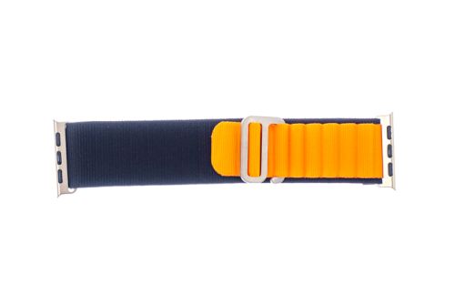 Ремешок для Apple Watch Alpine Loop 42/44mm черно-оранжевый оптом, в розницу Центр Компаньон