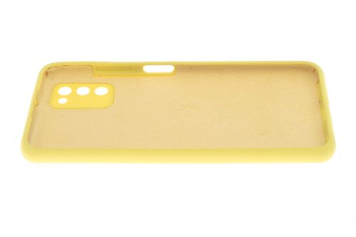 Чехол-накладка для Samsung A037F A03S SILICONE CASE OP закрытый желтый (20) оптом, в розницу Центр Компаньон фото 3