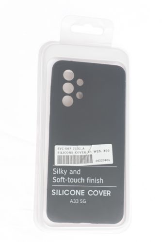 Чехол-накладка для Samsung A335F A33 SILICONE CASE NL OP закрытый черный (3) - оптовая продажа фото 4 Чехол-накладка для Samsung A335F A33 SILICONE CASE NL OP закрытый черный (3) - фото фото 4
