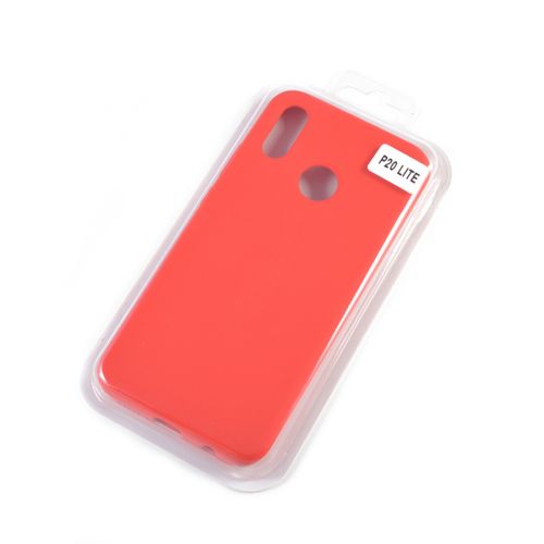 Чехол-накладка для HUAWEI P20 Lite VEGLAS SILICONE CASE закрытый красный (1) - фото фото 2