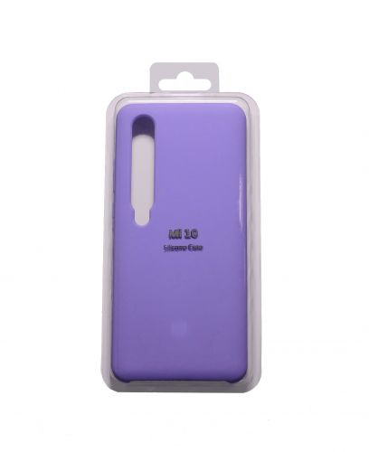 Чехол-накладка для XIAOMI Mi 10 SILICONE CASE сиреневый (13) - оптовая продажа фото 2 Чехол-накладка для XIAOMI Mi 10 SILICONE CASE сиреневый (13) - фото фото 2