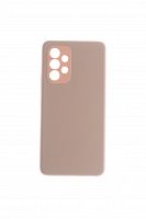 Чехол-накладка для Samsung A535F A53 SILICONE CASE OP закрытый светло-розовый (18) - фото