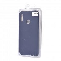 Купить Чехол-накладка для HUAWEI Honor 10 Lite/P Smart 2019 VEGLAS SILICONE CASE закрытый темно-синий (8) оптом, в розницу в ОРЦ Компаньон