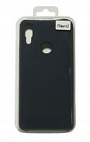 Чехол-накладка для HUAWEI P Smart Z/Y9 Prime 2019 SILICONE CASE NL темно-синий (8)											 - фото