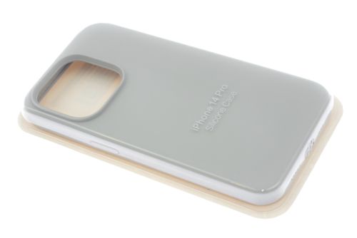 Чехол-накладка для iPhone 14 Pro SILICONE CASE закрытый молочно-белый (10) оптом, в розницу Центр Компаньон фото 2