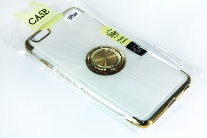 Чехол-накладка для iPhone 6/6S Plus ELECTROPLATED TPU КОЛЬЦО золото - оптовая продажа фото 2 Чехол-накладка для iPhone 6/6S Plus ELECTROPLATED TPU КОЛЬЦО золото - фото фото 2