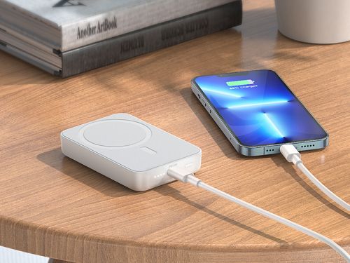 Внешний АКБ BOROFONE BJ25 Plus Reach 10000mAh PD20W поддержка MagSafe белый оптом, в розницу Центр Компаньон фото 3