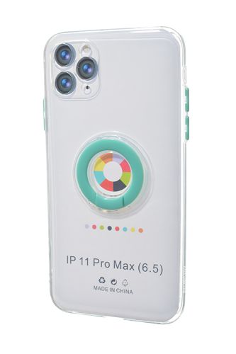Чехол-накладка для iPhone 11 Pro Max NEW RING TPU бирюзовый оптом, в розницу Центр Компаньон фото 2