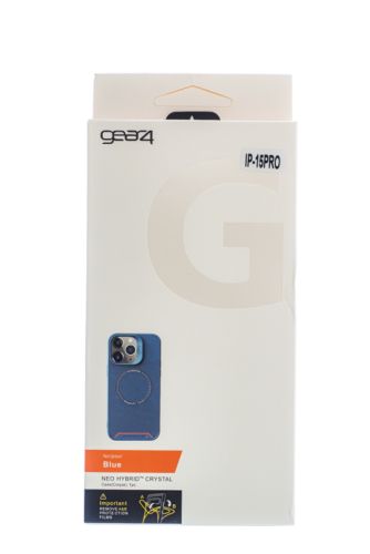 Чехол-накладка для iPhone 15 Pro GEAR4 TPU поддержка MagSafe коробка синий оптом, в розницу Центр Компаньон фото 4