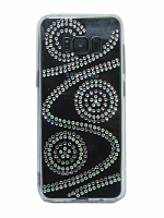 Чехол-накладка для SAMSUNG G950F S8 YOUNICOU стразы LINES PC+TPU Вид 10 - фото