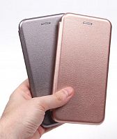 Чехол-книжка для Samsung M20 BUSINESS розовое золото - фото