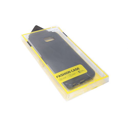 Чехол-накладка для Samsung A720 A7 GRID CASE TPU+PC черный - фото фото 2