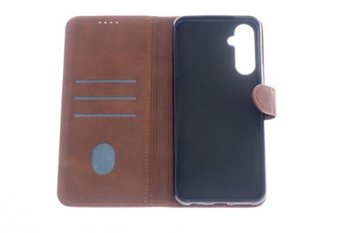 Чехол-книжка для Tecno Pova 4 BUSINESS PLUS коричневый - оптовая продажа фото 3 Чехол-книжка для Tecno Pova 4 BUSINESS PLUS коричневый - фото фото 3