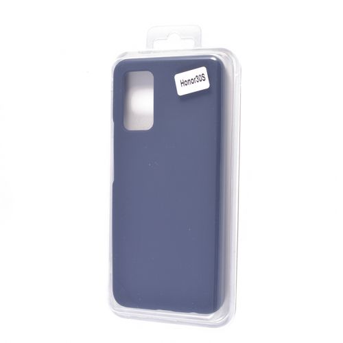 Чехол-накладка для HUAWEI Honor 30S VEGLAS SILICONE CASE закрытый темно-синий (8)																			 оптом, в розницу Центр Компаньон