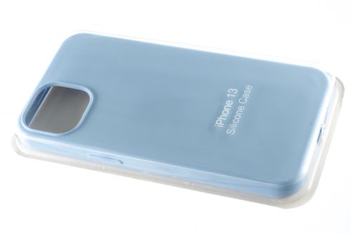Чехол-накладка для iPhone 13 SILICONE CASE закрытый сиренево-голубой (5) оптом, в розницу Центр Компаньон фото 3