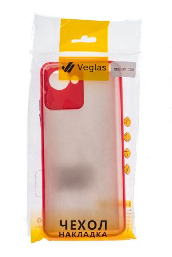 Чехол-накладка для REALME С30S VEGLAS Fog красный оптом, в розницу Центр Компаньон фото 3