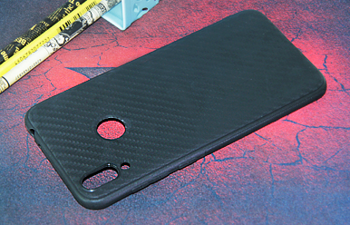 Чехол-накладка для HUAWEI Honor 8C CARBON TPU черный - оптовая продажа Чехол-накладка для HUAWEI Honor 8C CARBON TPU черный - фото