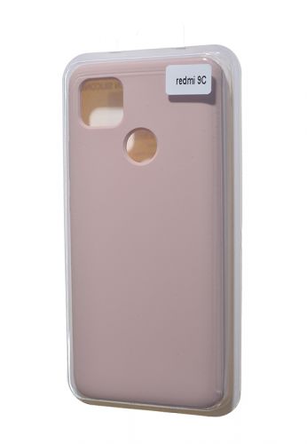 Чехол-накладка для XIAOMI Redmi 9C VEGLAS SILICONE CASE закрытый светло-розовый (18) оптом, в розницу Центр Компаньон