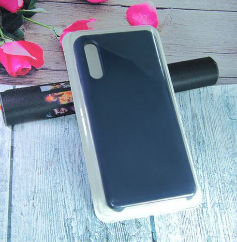 Чехол-накладка для Samsung A505F A50 SILICONE CASE NL темно-синий (8) - фото фото 2