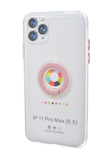 Чехол-накладка для iPhone 11 Pro Max NEW RING TPU розовый оптом, в розницу Центр Компаньон фото 2